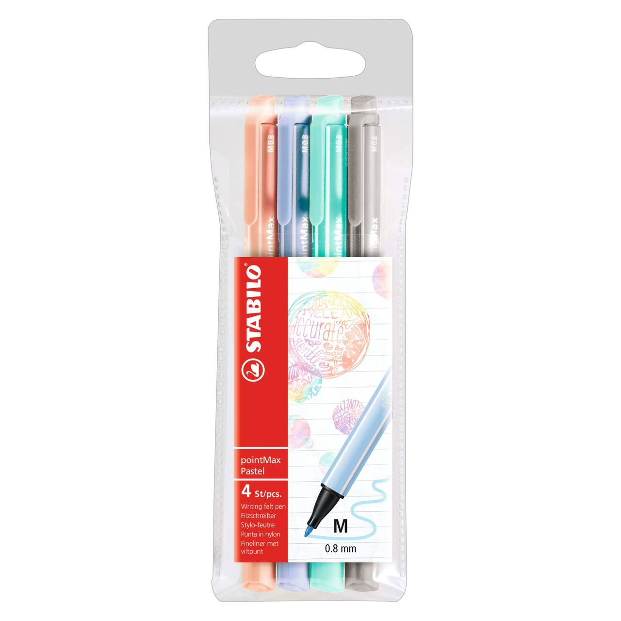 STABILO® pointMax Pastel Colors Wallet Pen Set